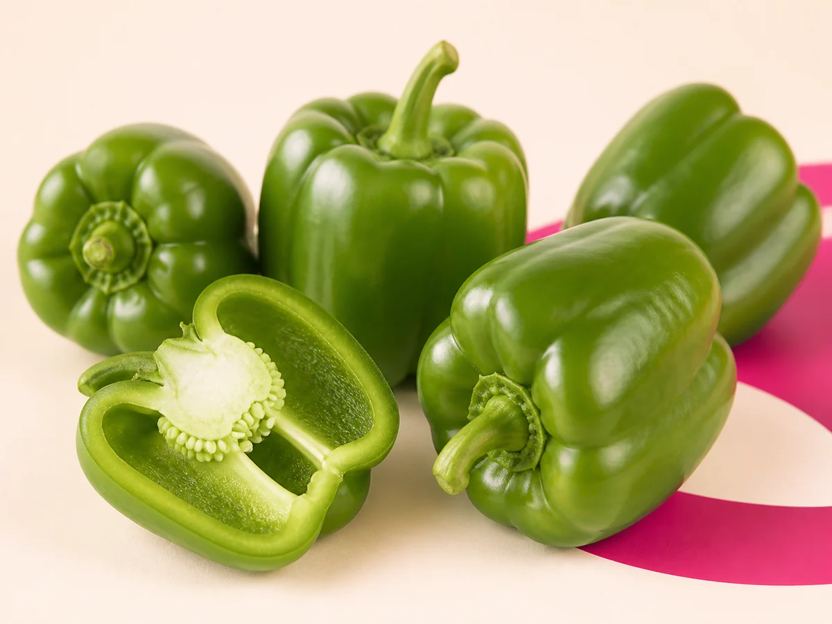 Pimiento verde fresco al por mayor – HeyFruit Murcia